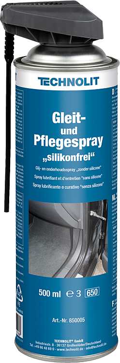 Gleit- und Pflegespray „silikonfrei“ / 500 ml - Schmiermittel