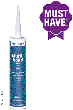 Dichtstoff Polyurethan grau emfi PU 25 Gebäude 310 ml